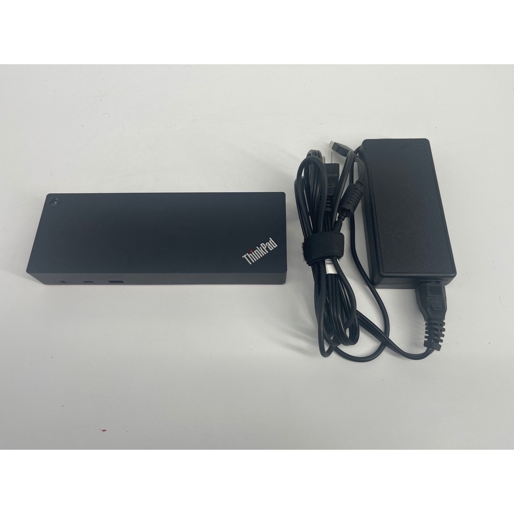 Lenovo ThinkPad Thunderbolt 3 Dock 40AC 135W Adapter Cable Dual DP HDMI VGA